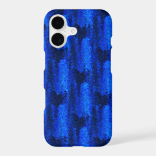 Motif en verre brisé bleu