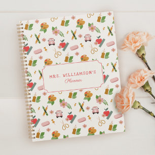 Motif enseignant personnalisé amusant