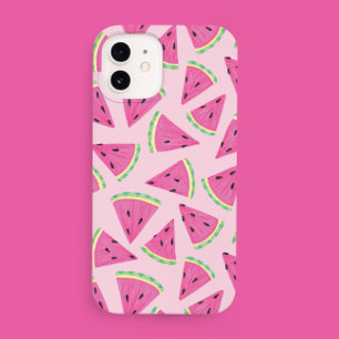 Motif estival Pastèque rose