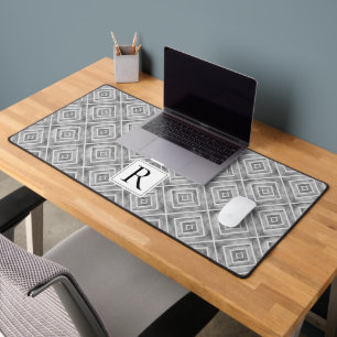 motif et monogramme gris géométrique Abstrait