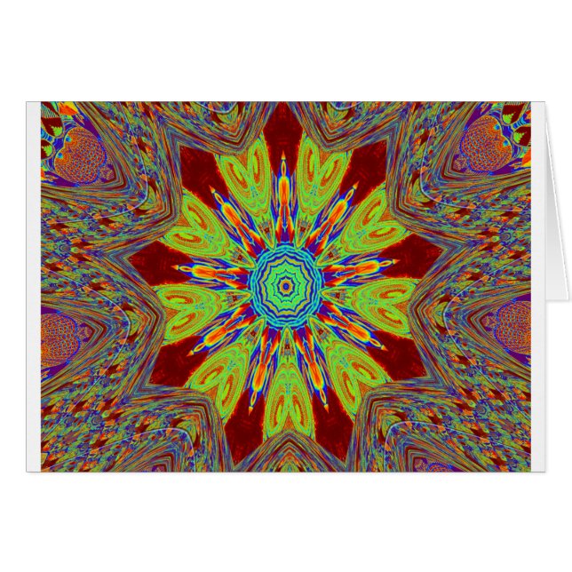 Motif ethnique d'Asie africaine (Devant horizontal)