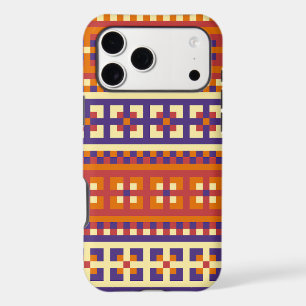 Motif ethnique géométrique traditionnel