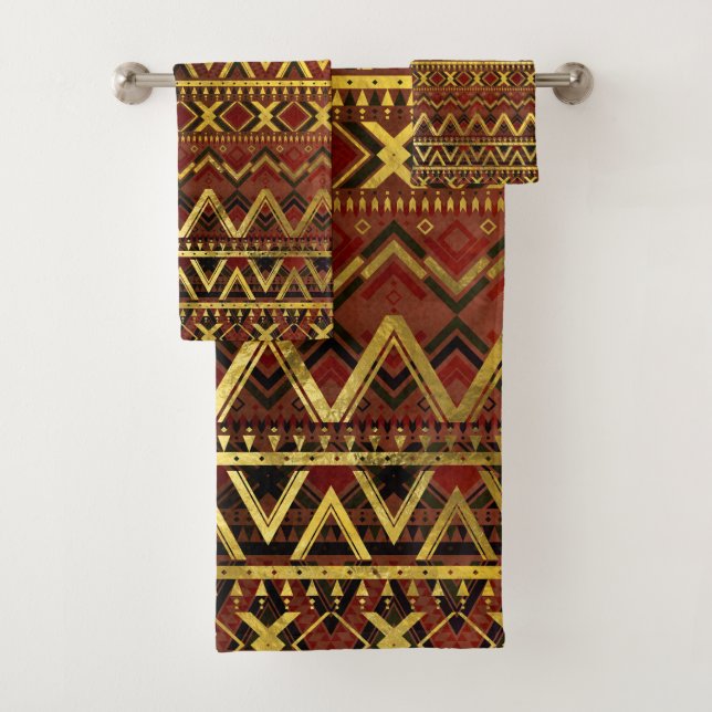 Motif ethnique tribal de Boho (En situation)