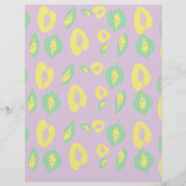 Motif feuille 1 (Devant)