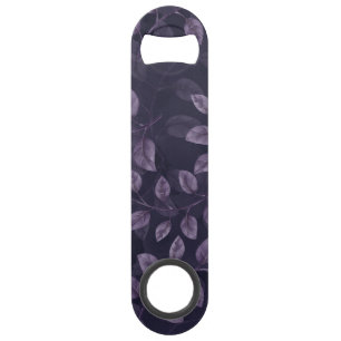 Motif Feuille couleur pourpre