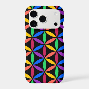 Motif Fleur de Vie Arc-en-Ciel