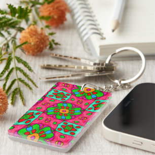 Motif Fleurs Abstraites uniques