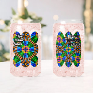 Motif Fleurs Abstraites uniques