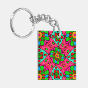 Motif Fleurs Abstraites uniques