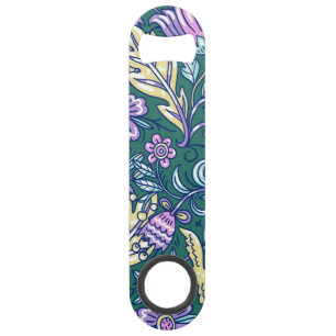 Motif Fleurs et Oiseaux de Style Antique
