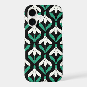 Motif flocon de neige rétro scandinave moderne du 