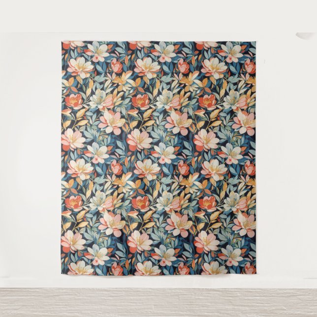 Motif floral 10 Tapisserie (Devant)