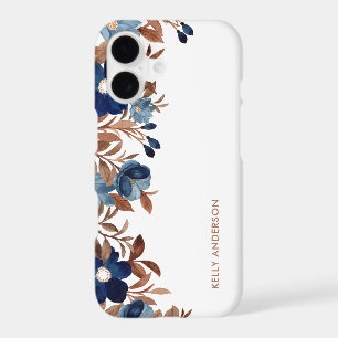 Motif floral à l'aquarelle tendance, feuillage fém
