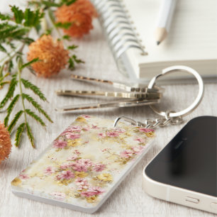 Motif floral à l'aquarelle vintage