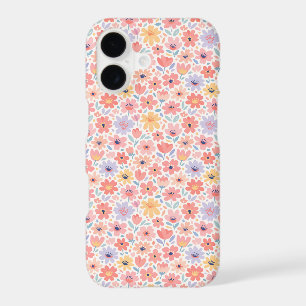 Motif floral abstrait moderne