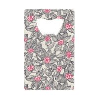 Motif floral avec des oiseaux de bande dessinée