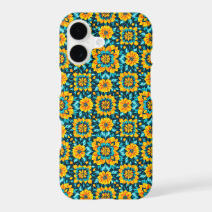 Motif floral bohème sans couture dans un style fol