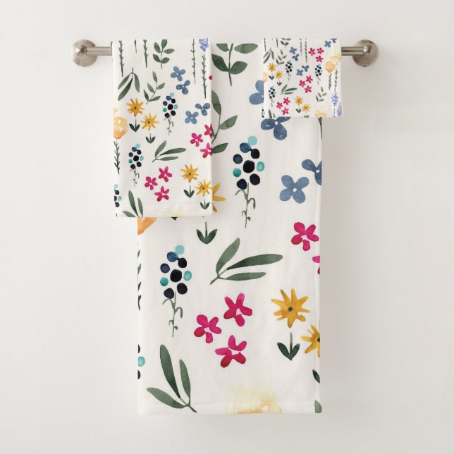 Motif floral botanique victorien sombre et maussad (En situation)