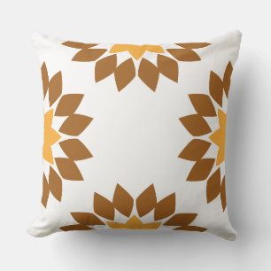 motif floral coussin