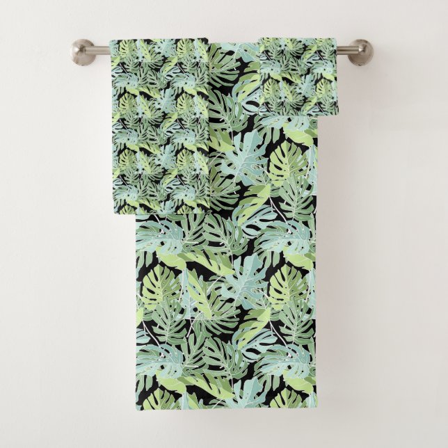 Motif floral de jungle (En situation)