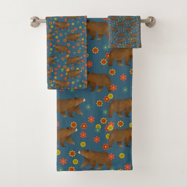 Motif floral de l'ours (En situation)