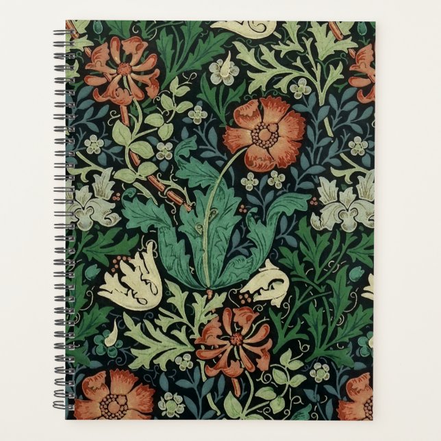 Motif floral de Nouveau d'art de William Morris (Devant)