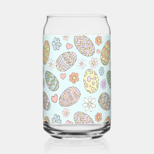 Motif Floral de Pâques aux Œufs de Pâques Pastel F