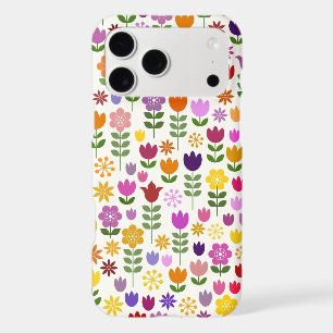 Motif floral de style scandinave