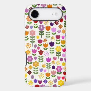 Motif floral de style scandinave