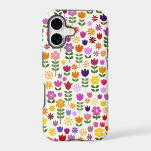 Motif floral de style scandinave