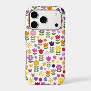 Motif floral de style scandinave