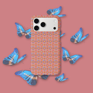 Motif floral géométrique amérindien de luxe
