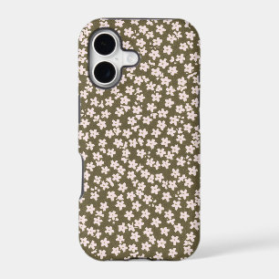 Motif floral japonais rétro décoratif