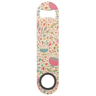 Motif floral lumineux