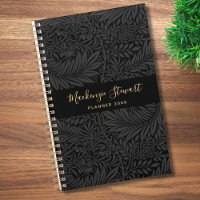 Motif floral noir 2026