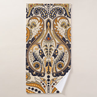 Motif floral Paisley incomparable. Ornement coloré