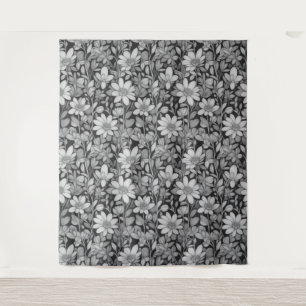 Motif Floral Tapisserie 7 Mono