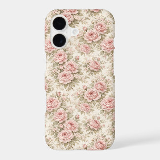 Motif floral transparent de rose vintage élégant