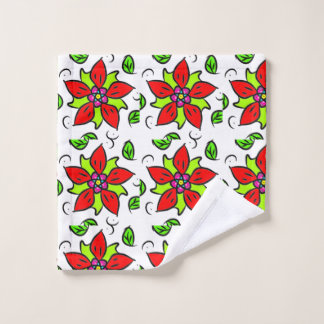 Motif floral vibrant