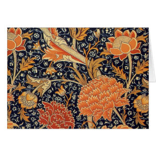 Motif floral vintage William Morris Cray