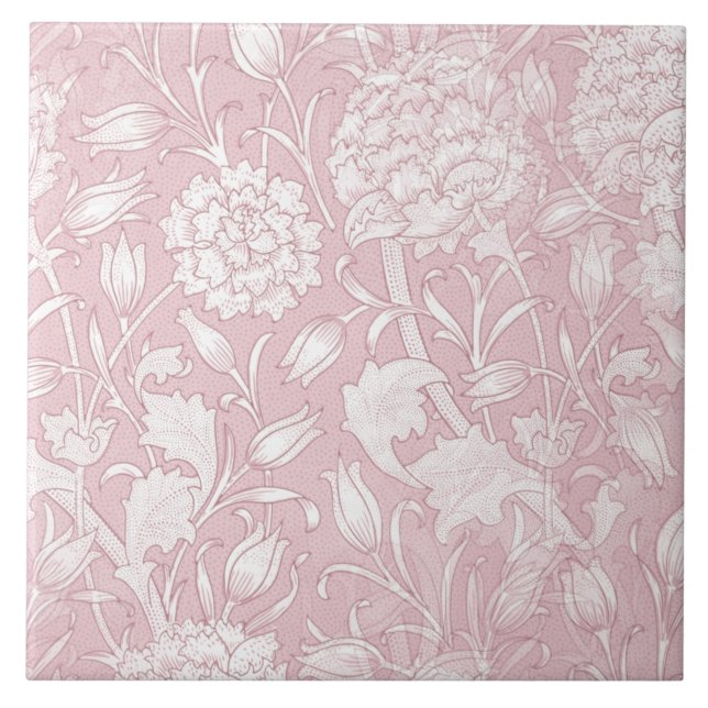 Motif Floral William Morris en Carreaux de céramiq (Devant)