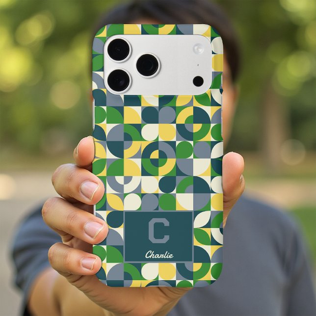 Motif géométrique Abstrait Bauhaus moderne (Créateur téléchargé)