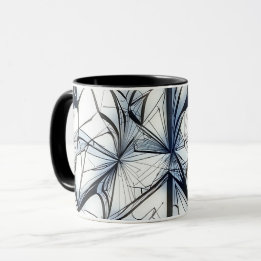 motif géométrique Abstrait design 27- Café Mug