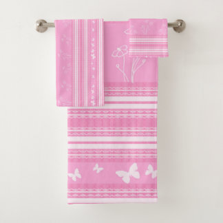 Motif géométrique Abstrait rose