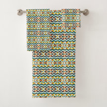 motif géométrique chevron moderne