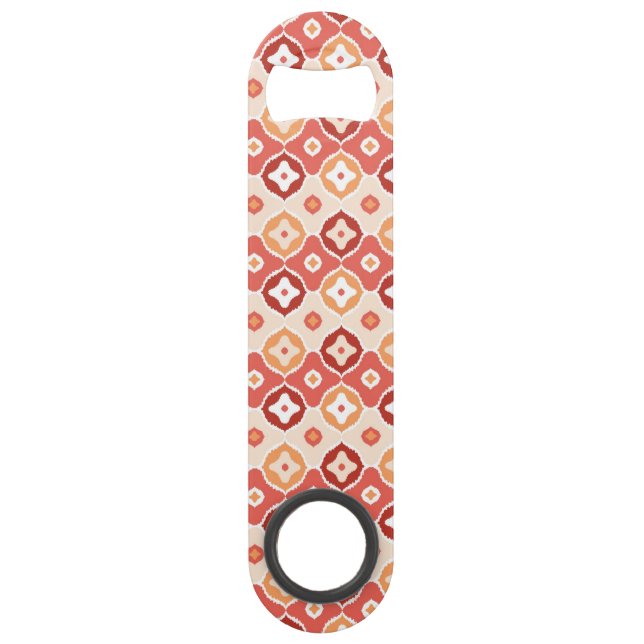 Motif géométrique d'ikat d'or (Devant)