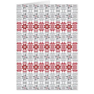 Motif géométrique du soleil du matin letton VIII