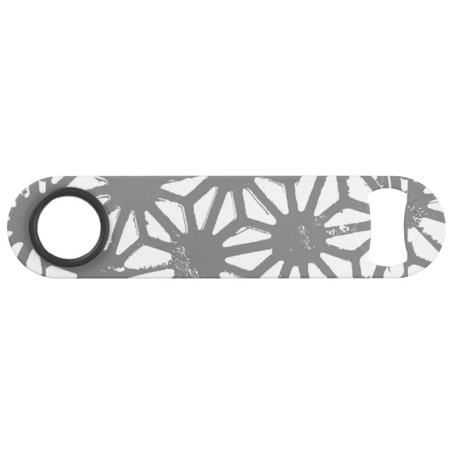 Motif géométrique gris (Devant (Horizontal))