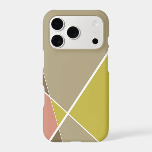 Motif Géométrique Lignes Entrecroisées Blush Blocs