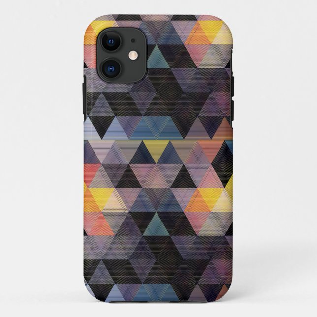 Motif géométrique moderne iPhone 5 Coque (Dos)